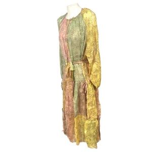 Miss June Paris Kally Maxi Dress Multi CH-58 Free Size OS